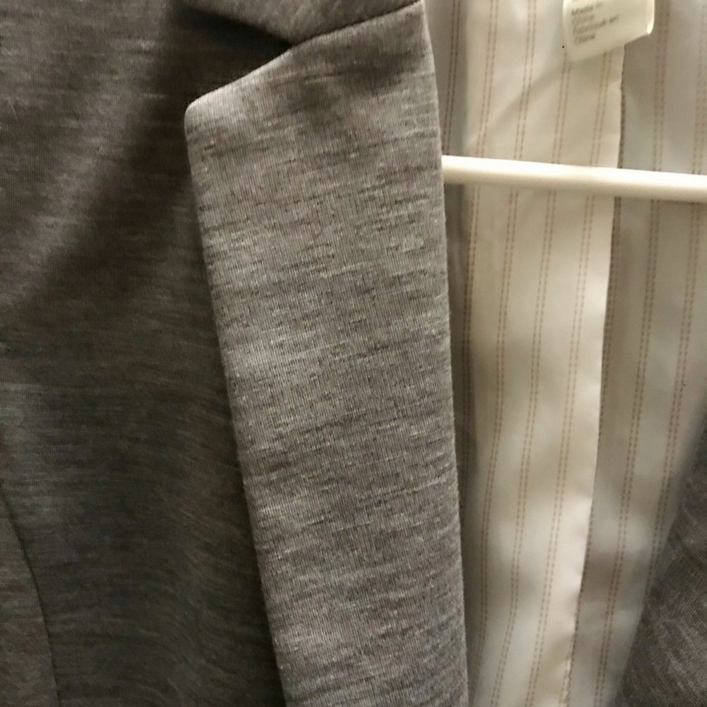 H & M fitted lined jacket/blazer grayish/tan